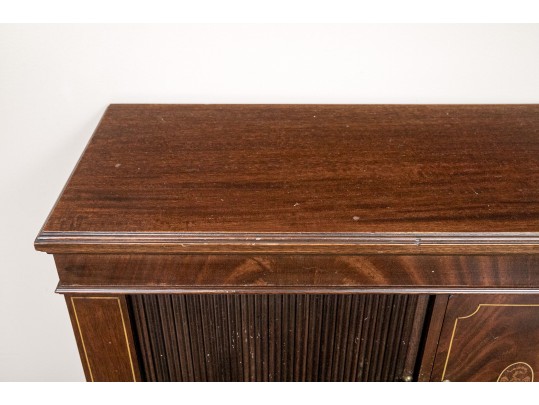 A 20th Century Semi Antique American Federal Style Ladies Writing Desk