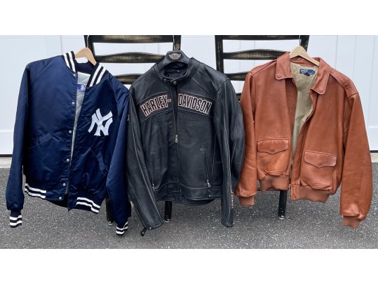 Three Mens Jackets