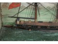 19th Century English Ship Diorama