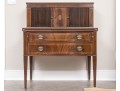 A 20th Century Semi Antique American Federal Style Ladies Writing Desk