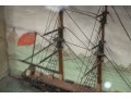 19th Century English Ship Diorama
