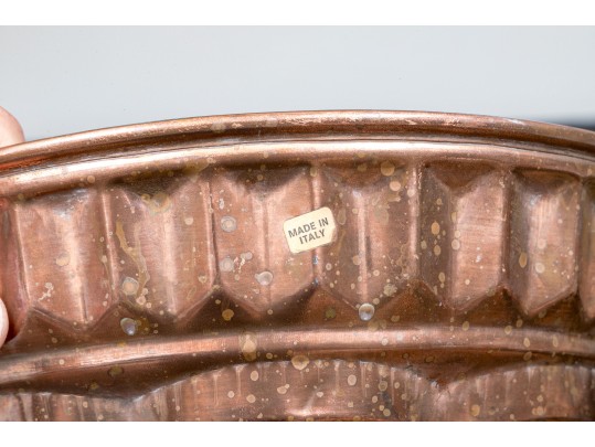 Collection Of Four French Copper Cake Moulds