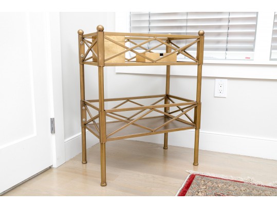 Brass Finished Bathroom Set