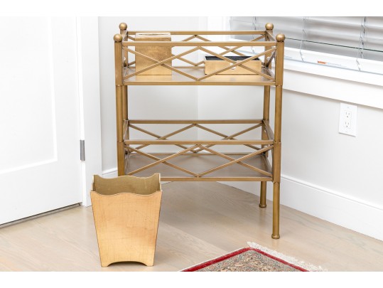 Brass Finished Bathroom Set