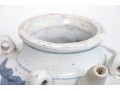 Antique Chinese Blue And White Porcelain Ewer 