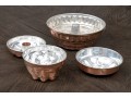Collection Of Four French Copper Cake Moulds
