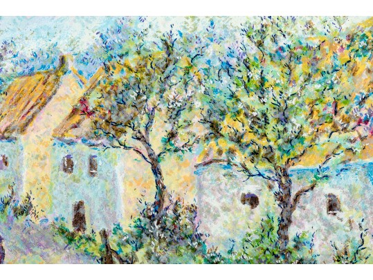 Lelia Pissarro (France, B.1963) Signed Serigraph, 