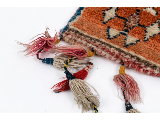 Lot Of 3 Hand Knotted Wool Carpet Handbags