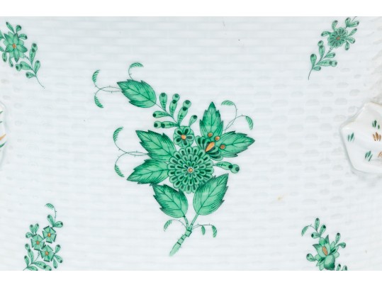 Impressive Herend Hand Painted, Porcelain Wine Cooler