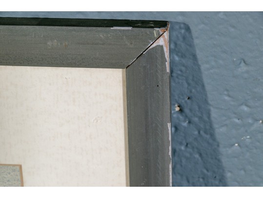 Grace Cella (Am., 1911-2007) Framed Signed Watercolor, Still Life With Pot Of Yellow Flowers