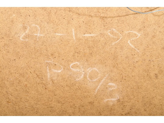 M. Gianni (Italy, 1873-1956) Gouache, Italian Mountain Lake Scene