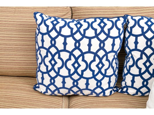 Blue And White Accent Pillows 