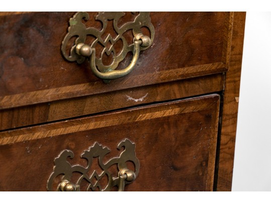 Federal Style Veneered Bachelors Chest - For Restoration 