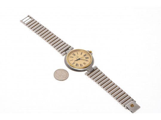 Dunhill Fabulous Brushed Steel 37mm Quartz Watch, Link Bracelet