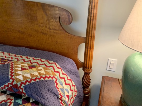 Fabulous Leonard's King Size Maple Poster Bed Frame, $9,500 Retail