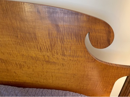 Fabulous Leonard's King Size Maple Poster Bed Frame, $9,500 Retail