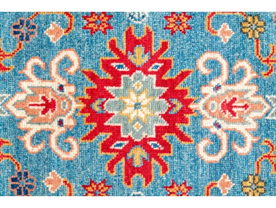 Hand Knotted Wool Carpet Runner - 25 1/2