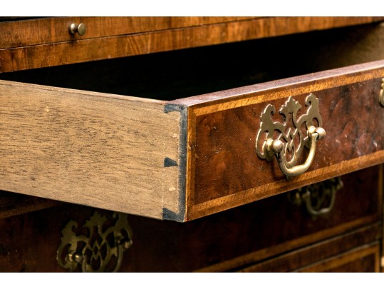 Federal Style Veneered Bachelors Chest - For Restoration 