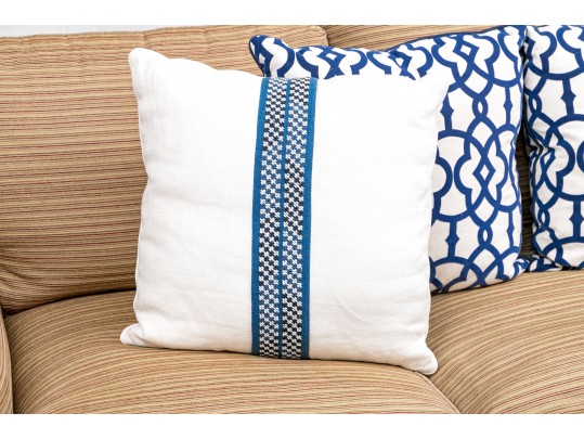 Blue And White Accent Pillows 