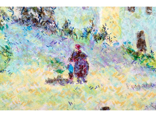 Lelia Pissarro (France, B.1963) Signed Serigraph, 