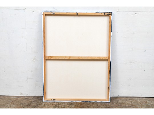 John Fatse (American, CT, 20th-21st C.) Acrylic On Canvas, Angles And Curves