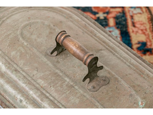 Two Vintage Copper Boilers / Tinder Bins