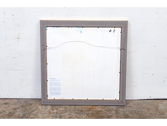 Victoria Montesinos (Mexico, B.1944) Oil On Panel, Red Floral 