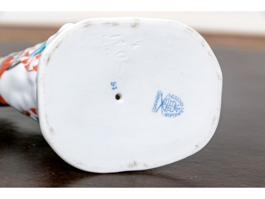 Fantastic Pair Of Herend Hand Painted Porcelain Roosters