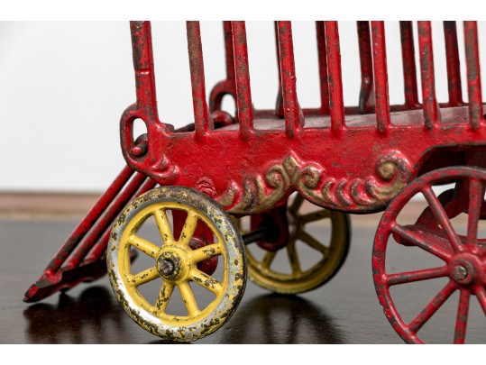 Semi Antique Paint Finished Cast Iron 