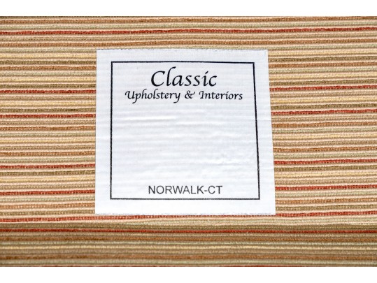 Custom Three Cushion Sofa By Classic Uphostry 