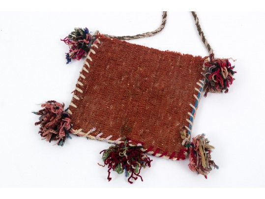 Lot Of 3 Hand Knotted Wool Carpet Handbags