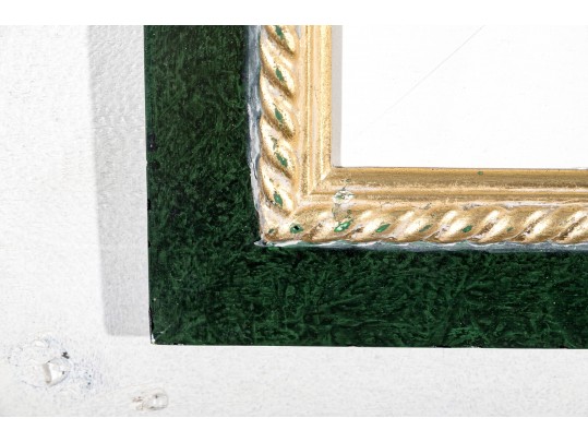 Pair Of Fine Trowbridge Framed Color Botanical Prints, Tulips And Auriculas