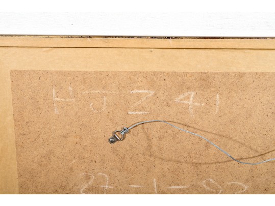 M. Gianni (Italy, 1873-1956) Gouache, Italian Mountain Lake Scene