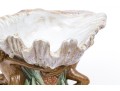 Playful Vintage Majolica Figural Compote Bowl
