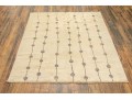 Handsome Hand Knotted Wool Accent Carpet - 5’-7” X 4’-5”, New