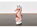 Herend, Hungarian Hand Painted Porcelain Seahorse And Mouse - As Is