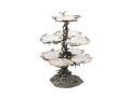 Impressive Maitland-Smith Silver Plated & MOP Caviar Server 