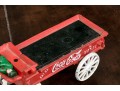 Vintage Paint Finished Cast Iron “Coca Cola” Horse Drawn Cart 