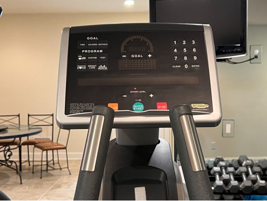 Technogym Foldable Compact Elliptical, Originally $4,050.