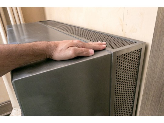 Artisanal Custom Made Heavy, Thick Gauge, Steel Firewood Storage Garniture