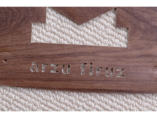 Arts Firuz, French Decorative Vinyl Rosace Carpet 