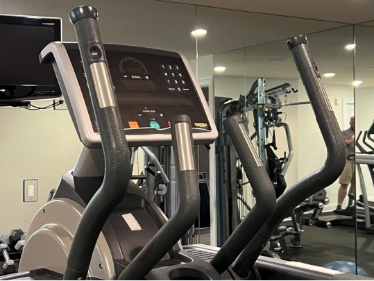 Technogym Foldable Compact Elliptical, Originally $4,050.