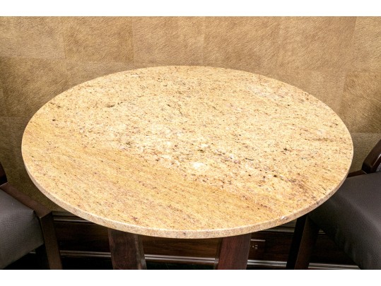 Fantastic Contemporary Marble Top Occasional Table
