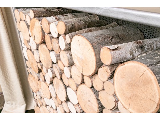 Artisanal Custom Made Heavy, Thick Gauge, Steel Firewood Storage Garniture