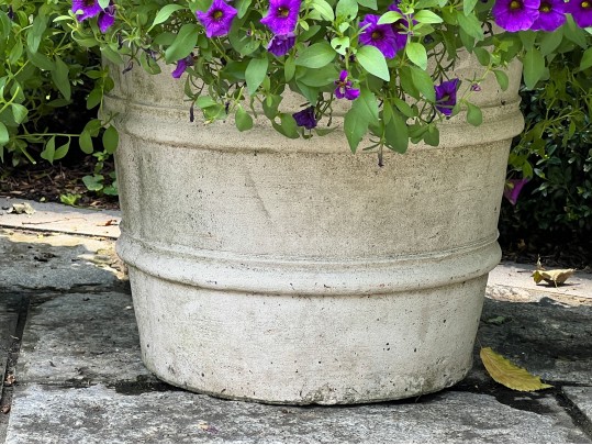 Substantial Cast Concrete Outdoor Jardiniere 