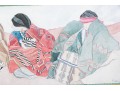 Irene Klar (Canadian, B. 1950) Watercolor Painting Of Native American Figural Subjects Paper