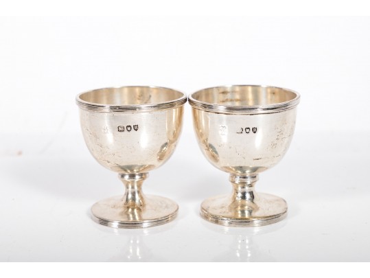 Five Sterling Silver Vessels Including Two English