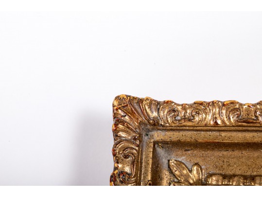 A Contemporary Gilt Wall Mirror. 