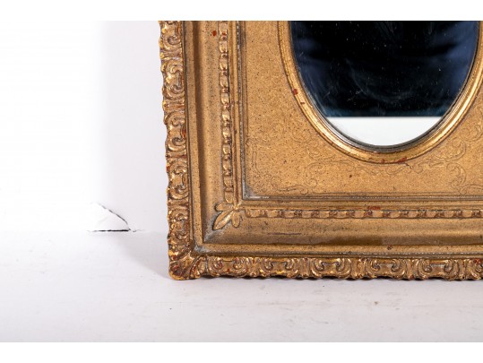 A Contemporary Gilt Wall Mirror. 