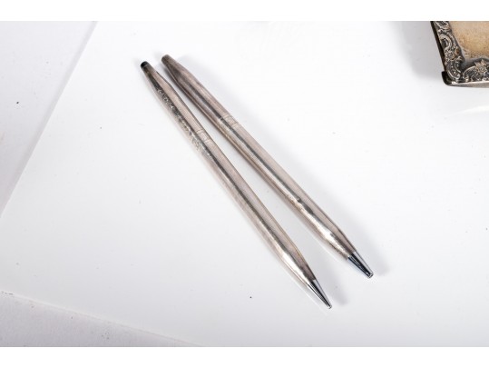 Seven Sterling Silver Desk Accessories